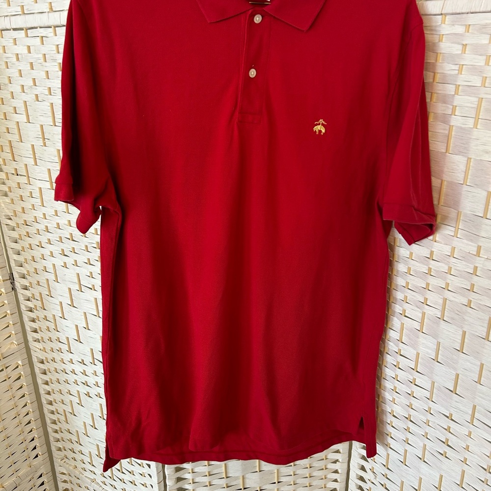 Brooks Brothers Rich Red Polo Shirt